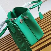 Prada Galleria Saffiano Leather Mini Bag Green - 1BA296 – 23x16.5x10 cm - 4