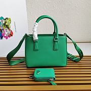 Prada Galleria Saffiano Leather Mini Bag Green - 1BA296 – 23x16.5x10 cm - 2