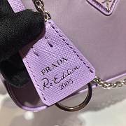 Prada Re-Edition 2005 Nylon Shoulder Bag Purple - 1BH204 – 22x12×6 cm - 6