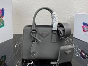 Prada Galleria Saffiano Leather Mini Bag Grey - 1BA296 – 23x16.5x10 cm - 1