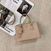 Kitlife Prada Galleria Saffiano beige leather medium bag - 1BA863 - 28x19.5x12cm - 4