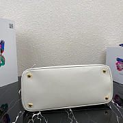 Kitlife Prada Galleria Saffiano white leather large bag - 1BA274 - 32×24×14cm - 3