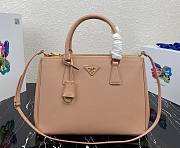 Kitlife Prada Galleria Saffiano nude leather large bag - 1BA274 - 32×24×14cm - 1