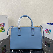 Kitlife Prada Galleria Saffiano cloud blue leather large bag - 1BA274 - 32×24×14cm - 6