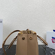 Kitlife Prada Galleria Saffiano beige leather large bag - 1BA274 - 32×24×14cm - 6