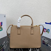 Kitlife Prada Galleria Saffiano beige leather large bag - 1BA274 - 32×24×14cm - 4