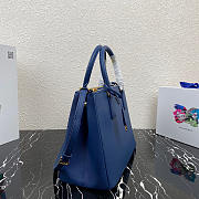 Kitlife Prada Galleria Saffiano navy blue leather large bag - 1BA274 - 32×24×14cm - 5