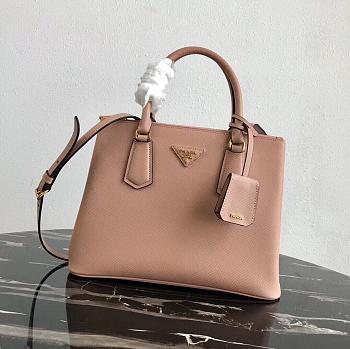 Kitlife Prada Medium Galleria Saffiano powder leather bag - 1BA232 - 31×22.5×13.5cm