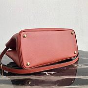 Kitlife Prada Medium Galleria Saffiano brown leather bag - 1BA232 - 31×22.5×13.5cm - 5