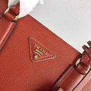 Kitlife Prada Medium Galleria Saffiano brown leather bag - 1BA232 - 31×22.5×13.5cm - 4