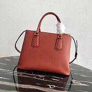 Kitlife Prada Medium Galleria Saffiano brown leather bag - 1BA232 - 31×22.5×13.5cm - 3