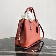 Kitlife Prada Medium Galleria Saffiano brown leather bag - 1BA232 - 31×22.5×13.5cm - 2