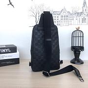 Louis Vuitton Avenue Sling Black Bag - 31x20x10cm - 4