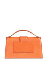 KITLFE JACQUEMUS LE GRAND BAMBINO LEATHER TOP HANDLE BAG - 18x6x7cm - 3