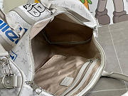 Kitlife Louis Vuitton KEEPALL BANDOULIÈRE 50 Monogram White - M 44643 - 50 x 29 x 23 cm - 2