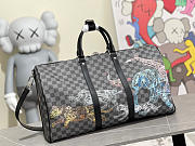 Kitlife Keepall Louis Vuitton Keepall 50B Damier Graphite Canva - N45281 - 50 x 29 x 23 cm - 5