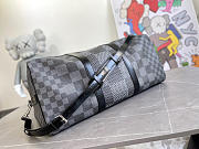 Kitlife Louis Vuitton Keepall Bandoulière 50 Damier Graphite - N50016 - 50 x 29 x 23 - 3