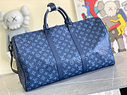 Kitlife Louis Vuitton Keepall Bandoulière 50 Navy Blue discreet charm - M45731 - 50.0 x 29.0 x 23.0cm - 2