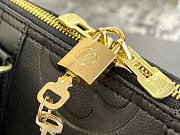 Kitlife Louis Vuitton Keepall Bandoulière 45 Black Monogram Empreinte Giant embossed cowhide leather - M45532 - 45 x 27 x 20 cm - 4