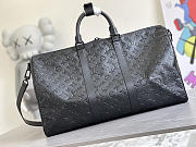 Kitlife Louis Vuitton Keepall Bandoulière 50 Shadow Leather - M44810 - 50.0 x 29.0 x 23.0cm - 3