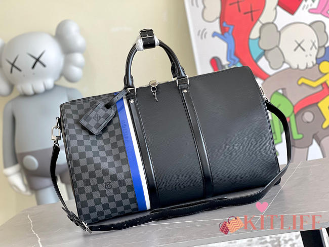 Kitlife Louis Vuitton Keepall Bandouliere 45 Damier  - M56660 - 45.0 x 27.0 x 20.0 cm - 1