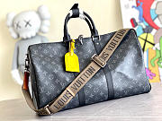 Kitlife Louis Vuitton Keepall Bandoulière 45 Monogram Eclipse - M40569 - 45.0 x 27.0 x 20.0 cm - 1