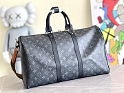 Kitlife Louis Vuitton Keepall Bandoulière 45 Monogram Eclipse - M40569 - 45.0 x 27.0 x 20.0 cm - 2