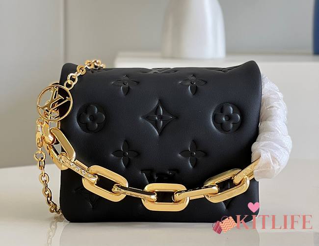 Kitlife Louis Vuitton BELTBAG COUSSIN Black - M81127 - 13 x 11 x 6 cm - 1