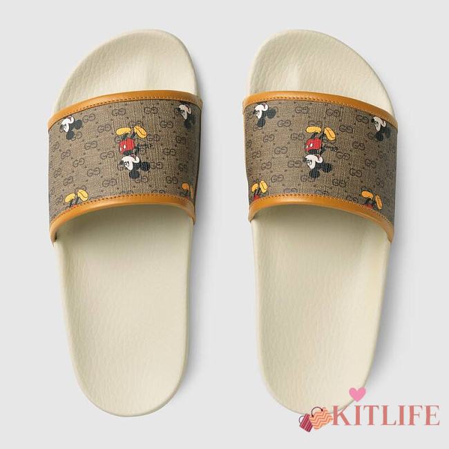 Kitlife Gucci Mickey Mouse Slides  - 1