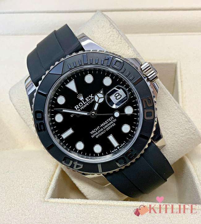 Kitlife Rolex Yatch Master 42mm Oyster white gold  - 1