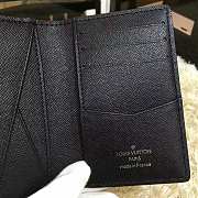 Kitlife Louis Vuitton Pocket Oganizer Damier Graphite Canvas Wallet - 7.5 x 11 x 1 cm - 2