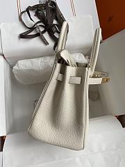 Kitlife Hermes Birkin Togo Leather Gris Perle Gold Hardware - 25x20x13 cm - 2
