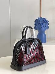 Kitlife Louis Vuitton Alma PM Black Patent Cakfskin - M20355 - 32 x 25 x 16 cm - 5
