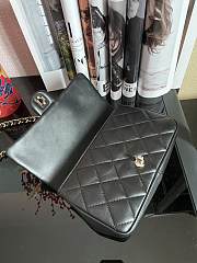 Kitlife Chanel Cruise Black Flap Bag - AS1354 - 16*24*6cm - 3