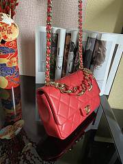 Kitlife Chanel Cruise Red Flap Bag - AS1354 - 16*24*6cm - 6