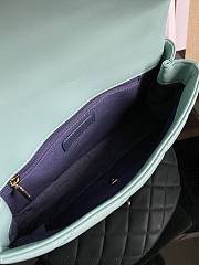 Kitlife Chanel Cruise Light Blue Flap Bag - AS1354 - 16*24*6cm - 4