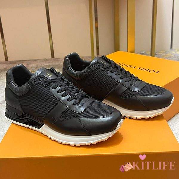 Kitlife Louis Vuitton Run Away Sneakers Black - 1A5AXB  - 1