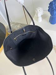 Kitlife Louis Vuitton SAINT JACQUES Black raffia beach bag - M59963 - 57x34x18cm - 3