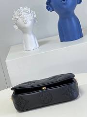Kitlife Louis Vuitton Wallet on Strap Black Bubblegram - M81398 - 20x12x6cm - 6