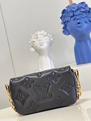 Kitlife Louis Vuitton Wallet on Strap Black Bubblegram - M81398 - 20x12x6cm - 3