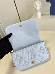 Kitlife Louis Vuitton Wallet on Strap Blu Glacier Bubblegram - M81398 - 20x12x6cm - 2