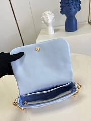 Kitlife Louis Vuitton Wallet on Strap Blu Glacier Bubblegram - M81398 - 20x12x6cm - 5