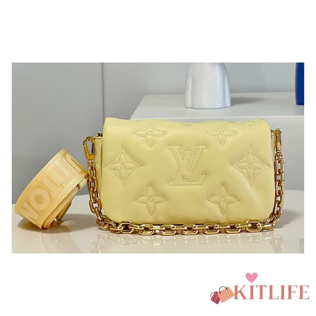 Kitlife Louis Vuitton Wallet on Strap Banana Bubblegram - M81398 - 20x12x6cm - 1