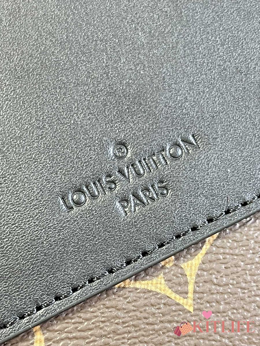 Louis Vuitton Marceau Monogram Canvas Black M46126 24.5x15x6.5cm 