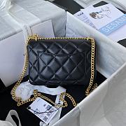Kitlife Chanel Flap Black Bag - AS3114 - 21×14.5×5cm - 3