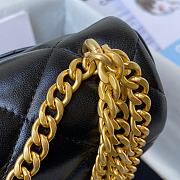 Kitlife Chanel Flap Black Bag - AS3114 - 21×14.5×5cm - 5