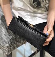 Kitlife Chanel CF Handle Caviar Black Flap Bag 14K Hardware - 13x20x9cm - 5