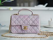 Kitlife Chanel CF Handle Gradient Powder Flap Bag 14K Hardware - 13x20x9cm - 1