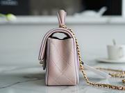 Kitlife Chanel CF Handle Gradient Powder Flap Bag 14K Hardware - 13x20x9cm - 4