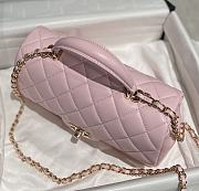 Kitlife Chanel CF Handle Light Pink Flap Bag - 13x20x9cm - 6